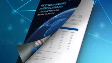 Brochura digital com capa sobre insights na América Latina em 2021.
