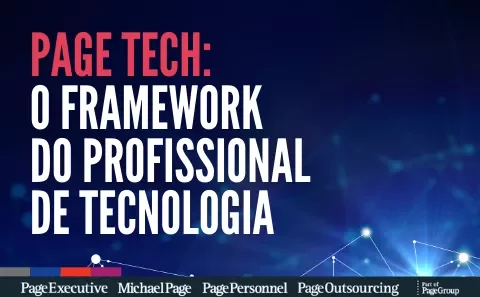 Imagem com texto 'Page Tech: O Framework do Profissional de Tecnologia'.